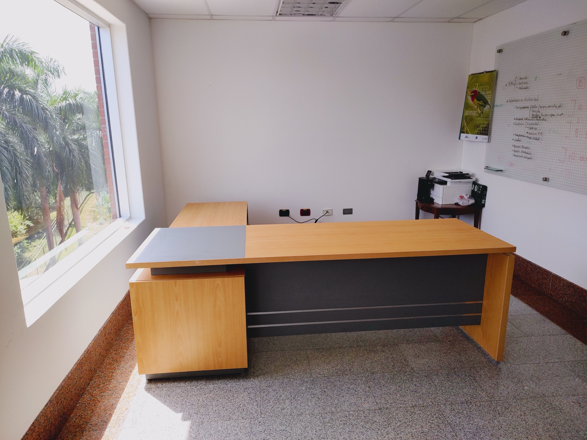Oficina Ejecutiva con Escritorio en Madera - Arbar Mobiliario