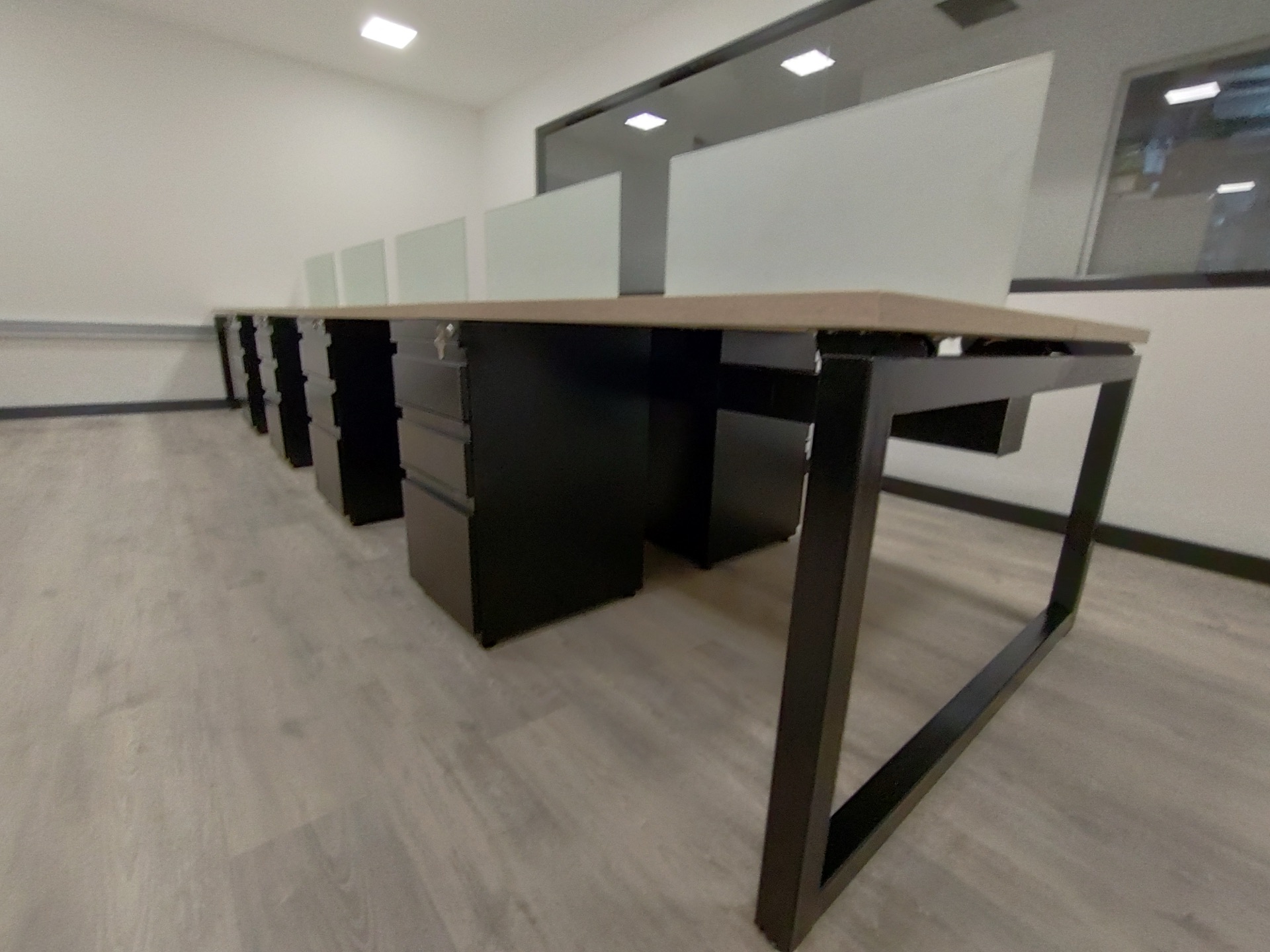Open Office con Bench Modular